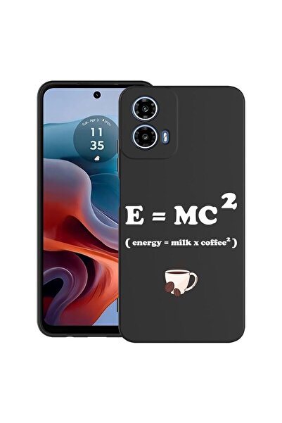 bestcase ¬Æ Husa pentru Motorola Moto G45 cu Design Energy = Coffee X Milk, T...