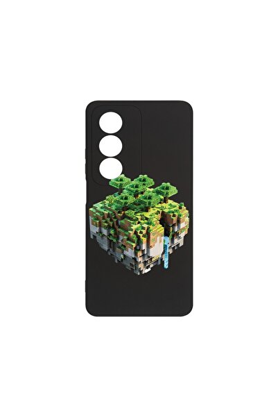 bestcase Husa Pentru OPPO A80, BestCase¬Æ Slim Premium Silicon 1.2MM, Minecra...