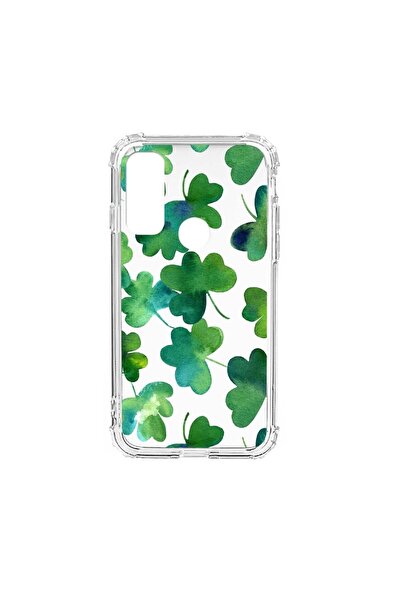 bestcase Husa Anti Shock Silicon Compatibila Cu Motorola Moto E30, Green leaf...