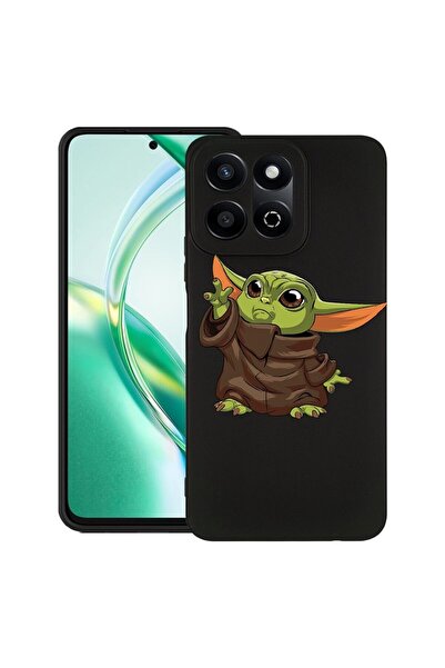 bestcase ¬Æ Husa pentru Honor 200 Smart, Slim Silicon, Baby Yoda, Protectie c...