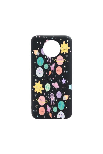 bestcase Husa Silicon Compatibila Cu Nokia C30, Universe, Planets UFO, rezist...