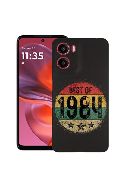bestcase ¬Æ Husa Slim Silicon pentru Motorola Moto E15, Best Of 1984, 1997859...