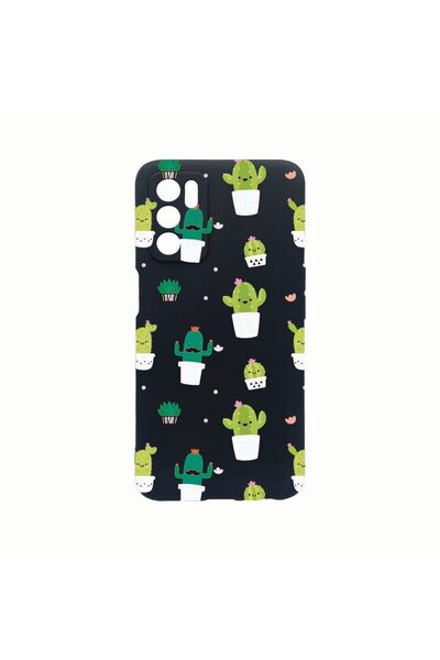 bestcase Husa Silicon, Compatibila Cu Oppo A16, Cactus, Rezistenta la uzura, ...