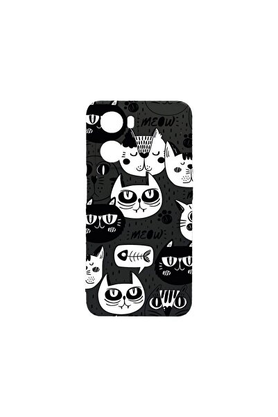 bestcase Λεπτή Θήκη Σιλικόνης 0.8MM, Συμβατή με OPPO A57s, Cool Cats, Ανθεκτι...