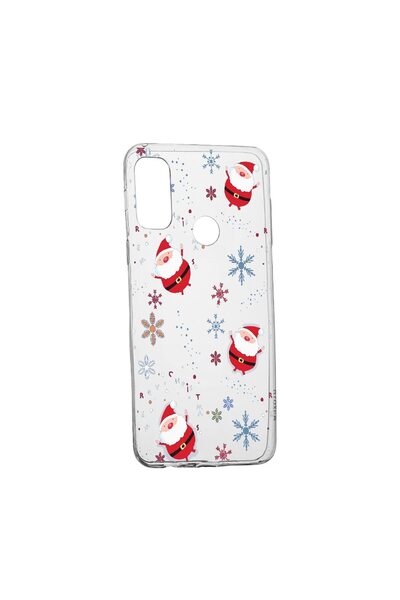 bestcase Husa Silicon Xmas, Compatibila Cu Motorola Moto E40, rezistenta la u...