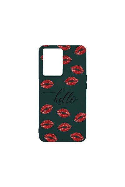 bestcase Λεπτή Θήκη Σιλικόνης 0.8MM, Συμβατή με OPPO A77s, Hello Kisses, Ανθε...