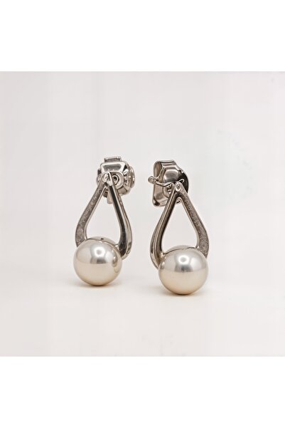 Oria Jewelry Cercei din argint 925 cu perlă