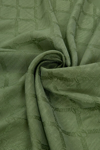 Valentino Orlandi Siena Logo Pattern Jacquard Shawl