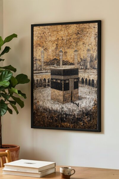 Zevahir Mobilya Dekorasyon Crtana cvetna islamska kaligrafska umetnost u tonu...
