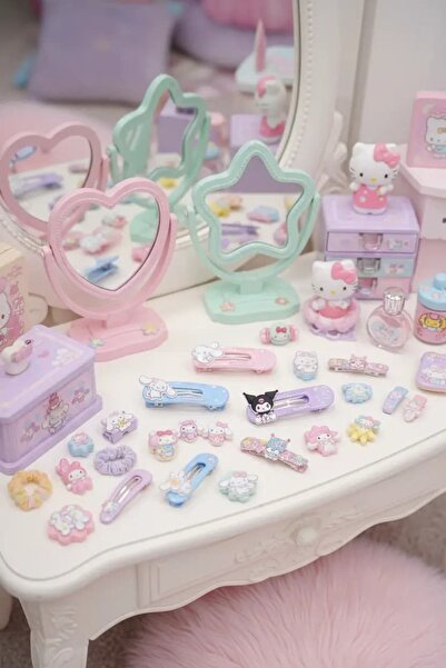 SANRIO Lisanslı Tatlı Serisi Figürlü Saç Tokası – Renkli ve Şık Tasarım