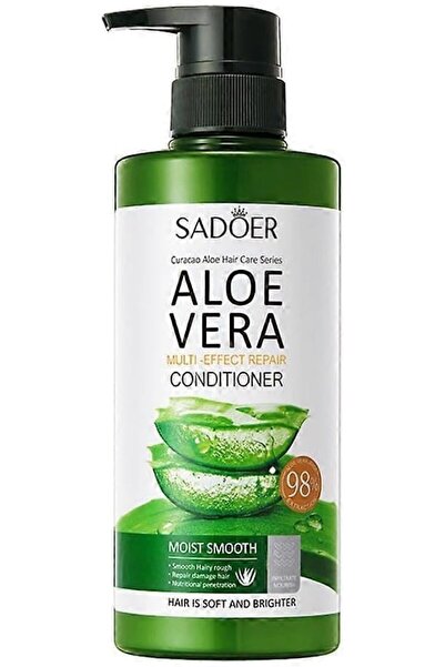 SADOER بلسم متعدد التأثيرات لإصلاح الشعر بخلاصة الصبار بنسبة 98%، مرطب ومنعم،...