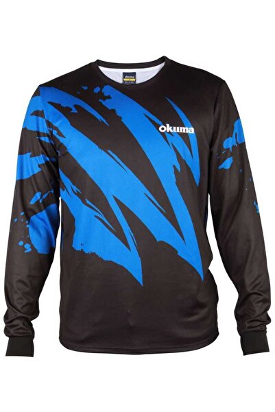 Okuma Motif Long Sleeve Shirt M