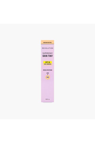 Makeup Revolution London كريم أساس سوبر دويوي للبشرة مع عامل حماية من الشمس S...