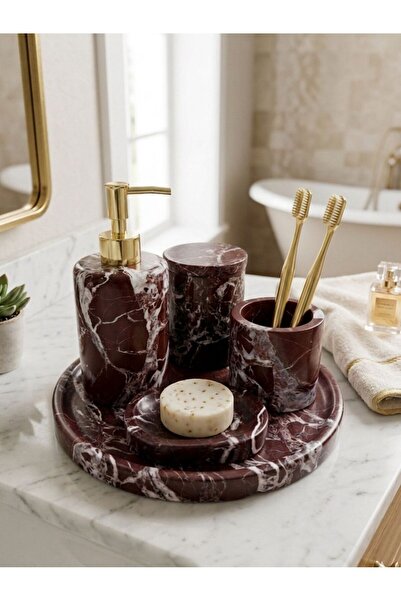 Matrixhome Mermer Banyo Seti