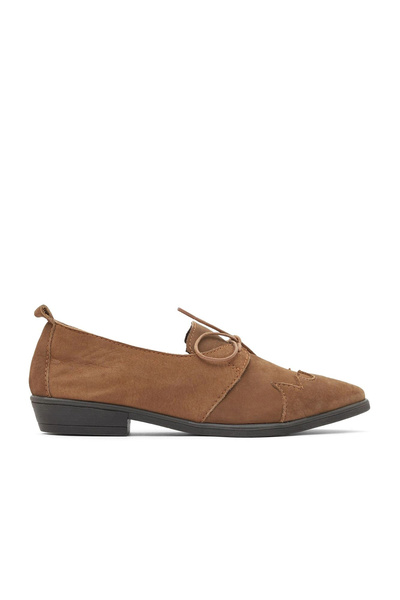 BUENO Brown Light Nubuck Women's Casual Shoes