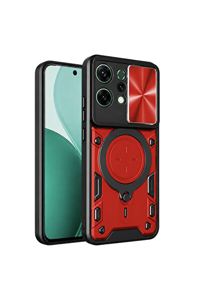 OEM Θήκη για Oppo Reno14, Νότιος Ουρανός, Προστασία, κόκκινο