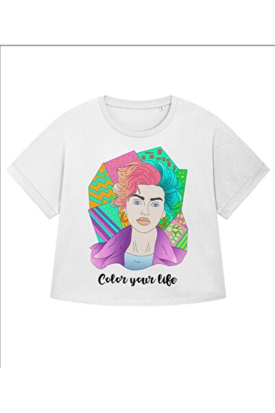Seahorse Tailored Art Women's oversized t-shirt Color your life
