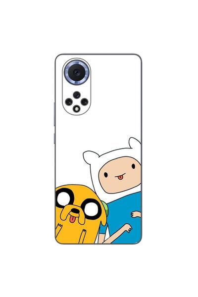 OEM Husa compatibila cu Huawei Nova 9 Silicon Gel Tpu Model Finn and Jake Ton...