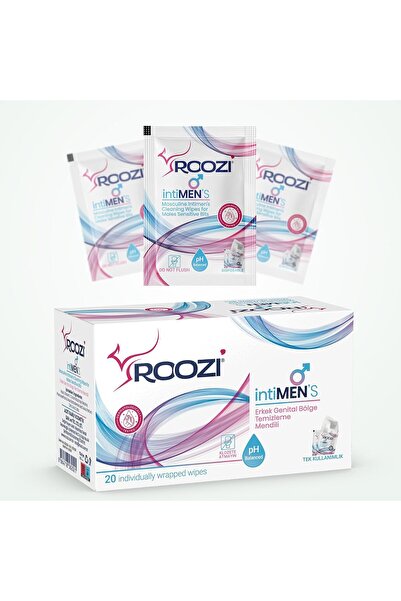 Yıldızan zkra shop Roozi intiMEN’S – Erkekler İçin Özel Bölge Temizlik Mendil...