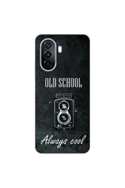 OEM Husa compatibila cu Huawei Nova Y70 Silicon Gel Tpu Model Retro Camera