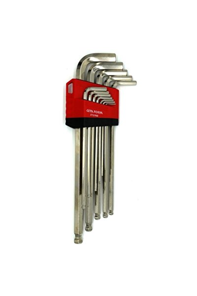 Generic Brand Allen Key Set Ball-End Long 12 Pieces