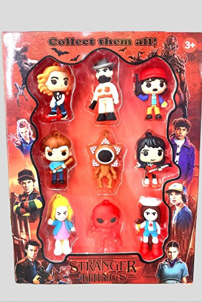 JPT Set de mini figurine Stranger Things 9 bucăți