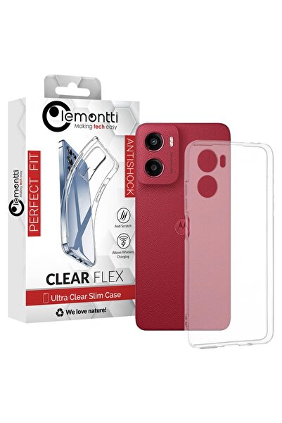 lemontti Husa Silicon Clear Motorola Moto G05 / E15 Transparent