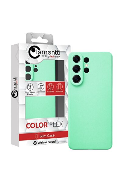 lemontti Husa Silicon Soft Slim Samsung Galaxy S26 Ultra Verde Menta