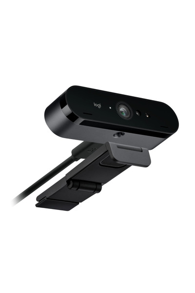 logitech Cameră web BRIO 4K Ultra HD, 13MP USB, Negru, Montare cu clemă/suport