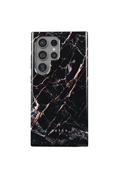 BURGA Husa Dual Layer Rose Gold Marble Samsung Galaxy S24 Ultra