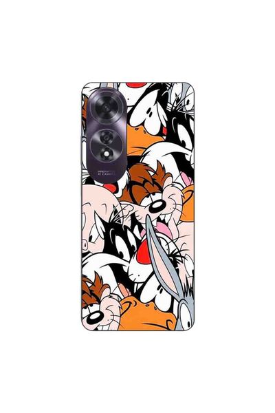 OEM Husa compatibila cu Oppo A60 4G Silicon Gel Tpu Model Looney Tunes