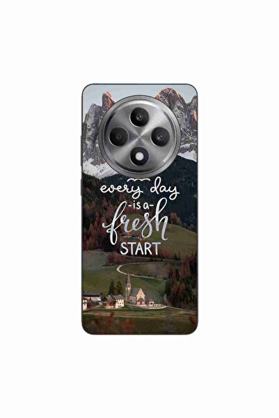 OEM Husa compatibila cu Oppo Reno12 FS Silicon Gel Tpu Model Mesaj Fresh Start