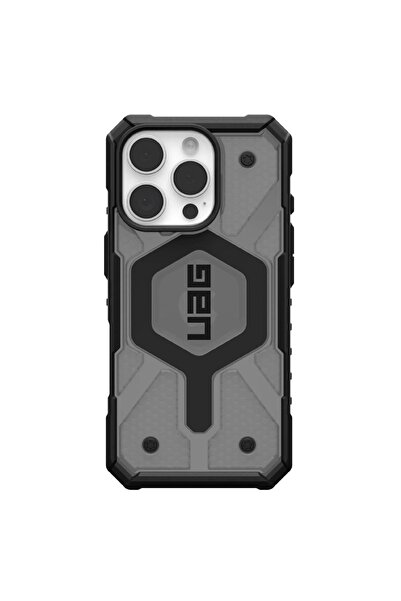 UAG Husa Pathfinder Transparentă MagSafe iPhone 16 Pro Cenușiu