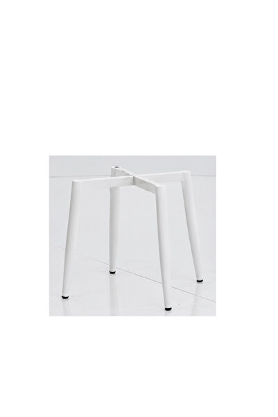 BafArt 32 CM ÇAPRAZ SANDALYE AYAĞI BEYAZ