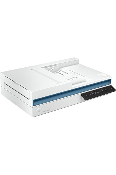 HP ماسح ضوئي ScanJet Pro 2600 f1، ماسح ضوئي مسطح، وحدة تغذية أوراق تلقائية بس...
