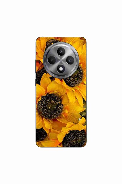OEM Husa compatibila cu Oppo Reno12 FS Silicon Gel Tpu Model Floarea Soarelui
