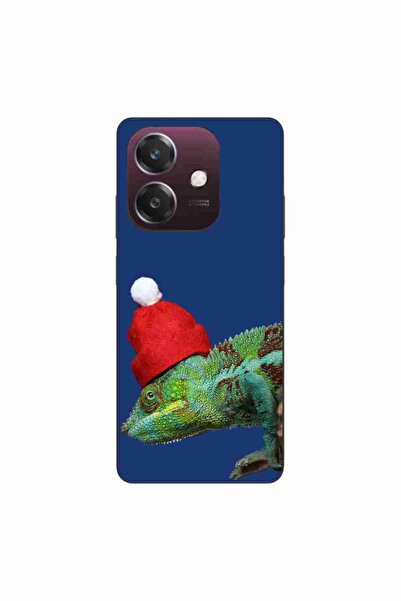 OEM Калъф, съвместим с Oppo A60 5G, силиконов гел TPU, с десен Коледен хамелеон