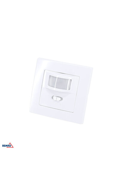 Bemko Senzor de mișcare PIR 800W 180° alb
