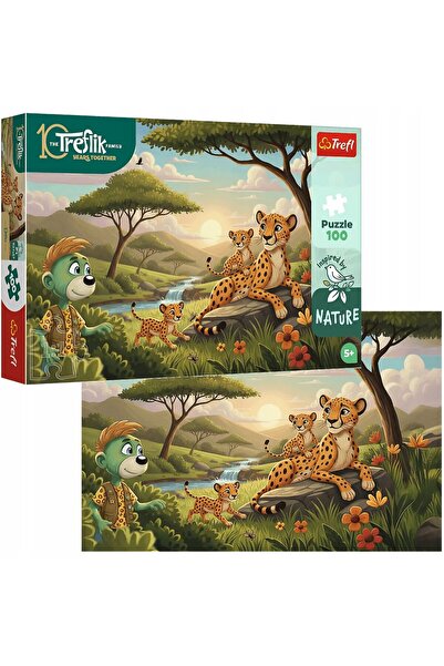 Trefl Puzzle 100 Gepardy