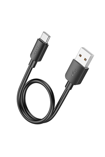 hoco. HOCO cablu USB A la Tip C PD 2,4A 27W X96 0,25 m negru