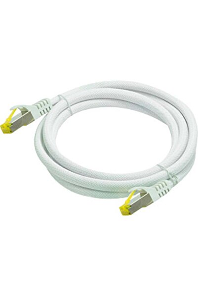 python ticaret Cablu patch Python Cat.7, cablu brut, izolat cu nailon. wei√ü 1m