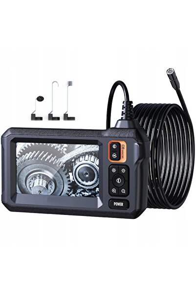mbg Camera de inspecție ENDOSCOPIE DE ATELIER 5M FULL HD LCD IPS pentru țevi ...
