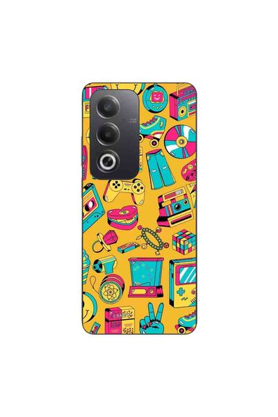 OEM Husa compatibila cu Oppo A80 Silicon Gel Tpu Model Pop Art Vintage