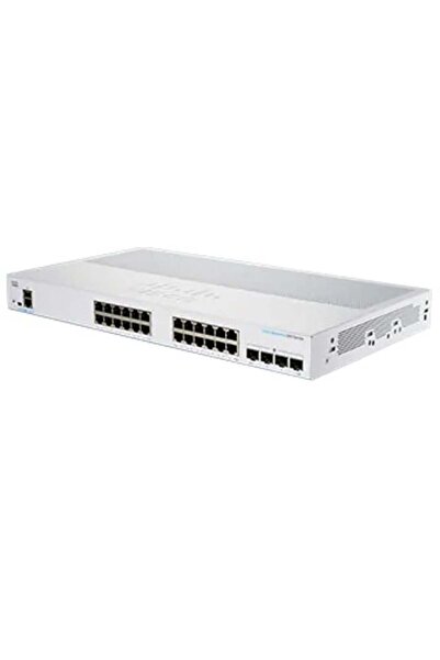 Cisco Systems Cisco switch CBS250-24T-4X (24xGbE,4xSFP+,fanless) - REFRESH