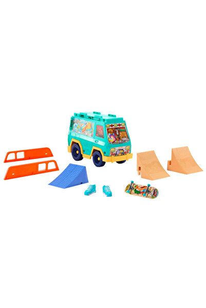 Mattel Games Hot Wheels Skate Van Set de joacă 2 în 1