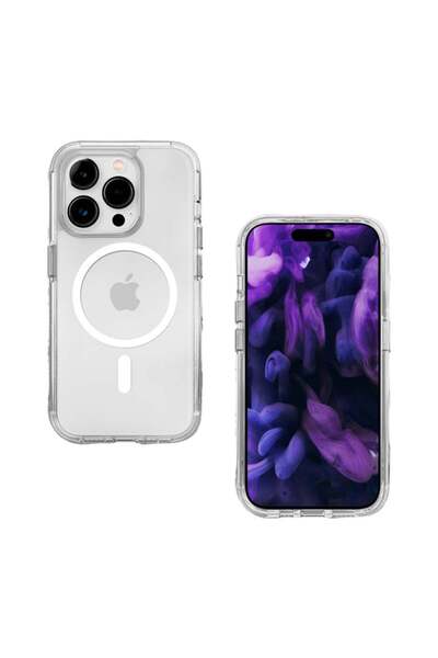 Laut CRYSTAL MATTER X MagSafe compatibil husă pentru iPhone 15 Pro