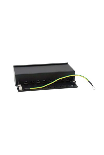 EQUIP Patchpanel 8xRJ45 Cat6a Desktop 500MHz RAL9005