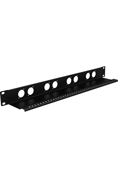 Caymon BP108T Panou de mascare pentru rack de 19 inch, cu 8 găuri, 1 HE