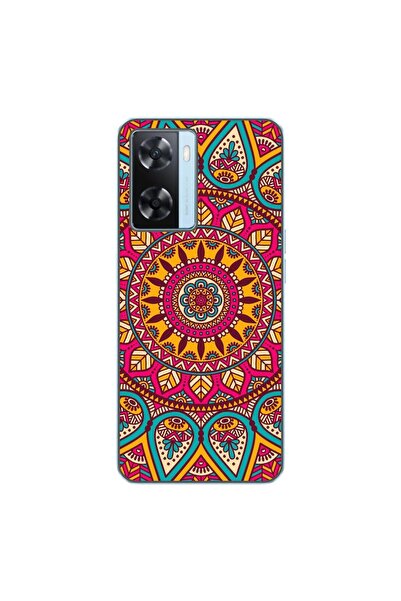 OEM Husa compatibila cu Oppo A57s Silicon Gel Tpu Model Vibrant Mandala