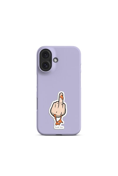 KaffCase Duck You Designed Phone Case Compatible with iPhone 16